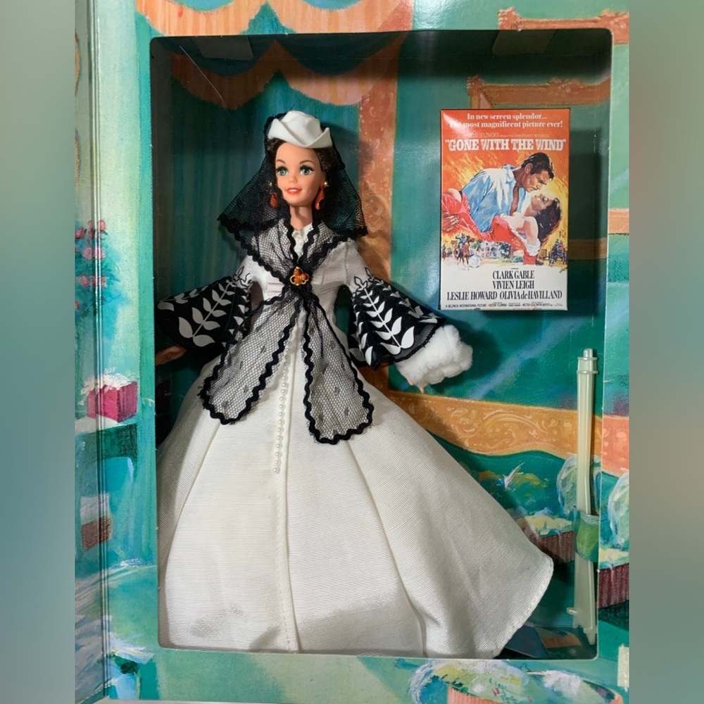 1994 Barbie As Scarlett O’Hara Gone with the Wind  Doll Hollywood Legends